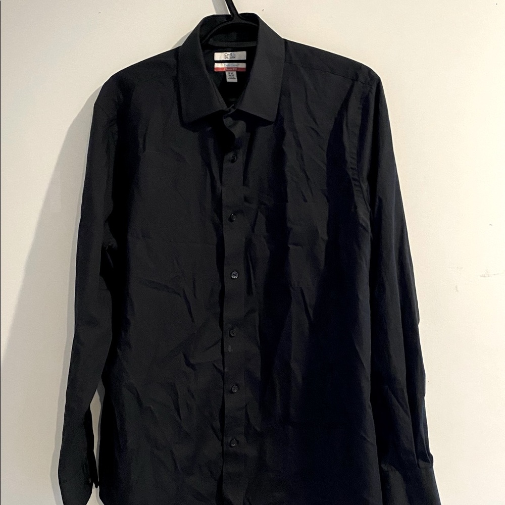 Black dress shirt